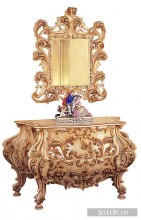comò e specchiera Stile Barocco Veneziano