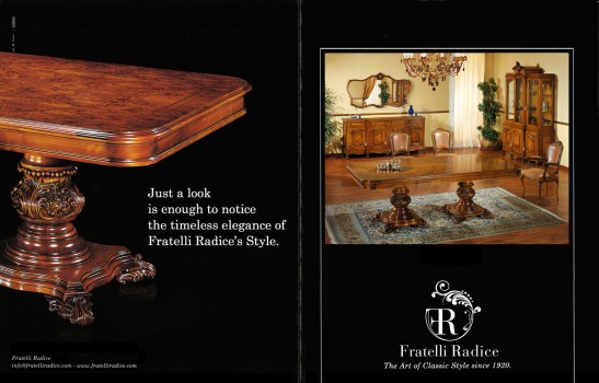 Regency Style dining room olived-ash briarwood, walnut polished